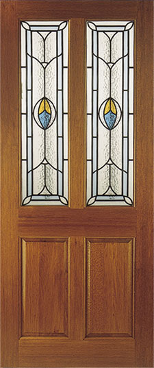 Edwardian Blue External Hardwood Door